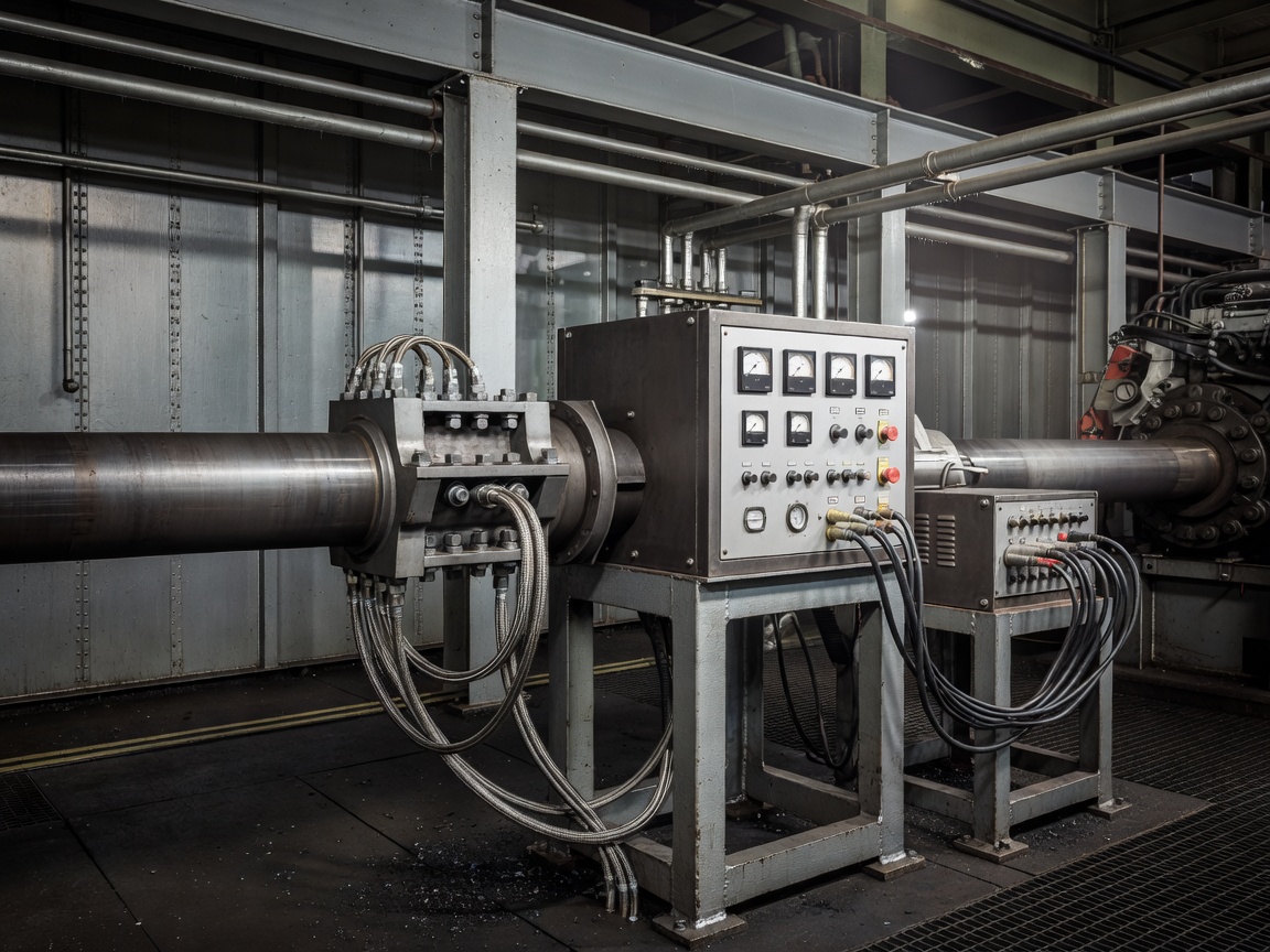 Engine Room Propeller Shaft Torque Monitoring Setup